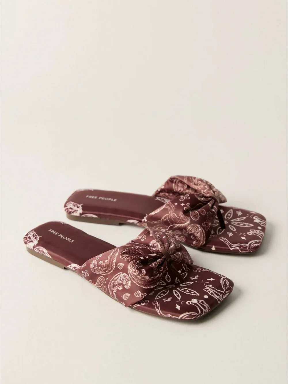 Free people Teia ruched sandals